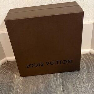 Louis Vuitton Dark Brown Storage Box